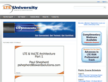 Tablet Screenshot of lteuniversity.com